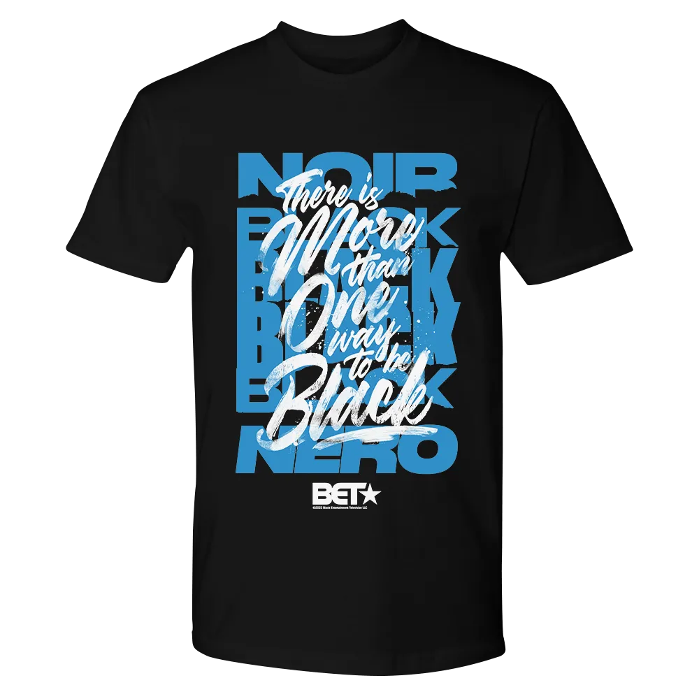 BET More Than One Way Adult Short Sleeve T-Shirt
