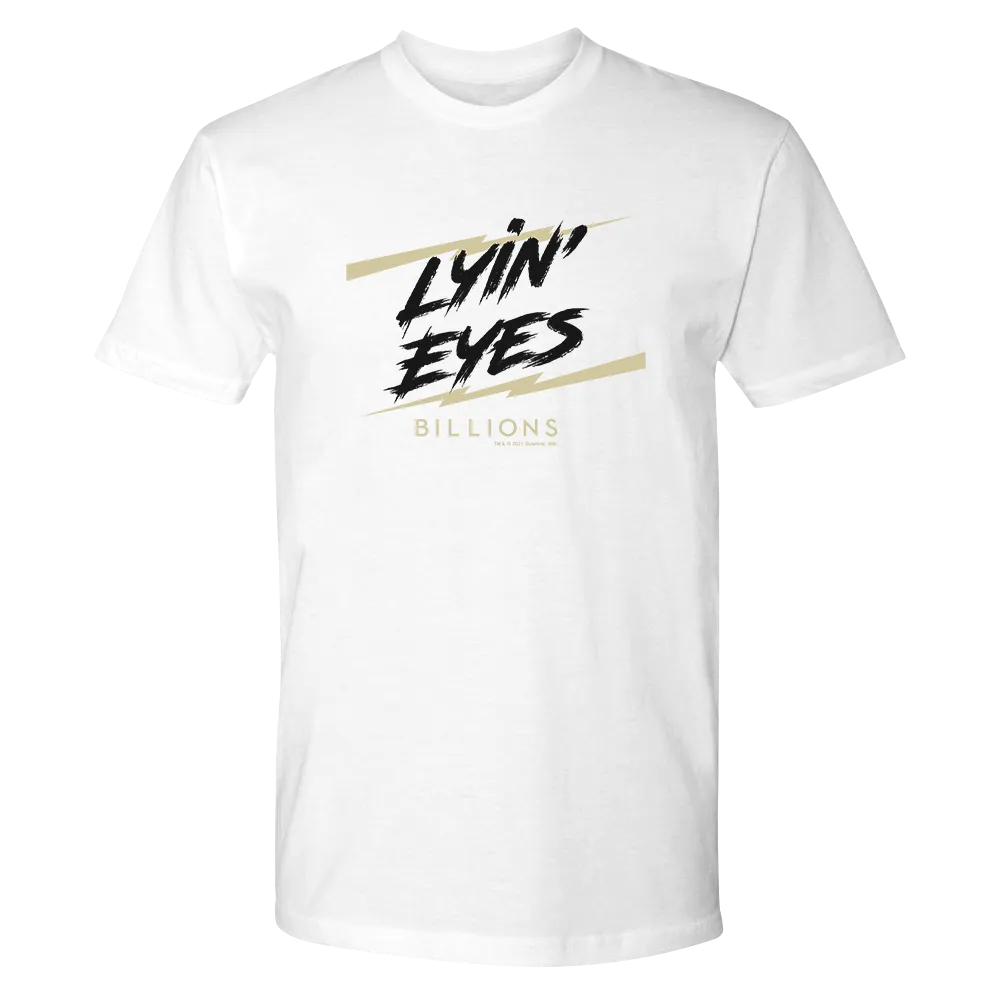 Billions Lyin' Eyes Adult Short Sleeve T-Shirt