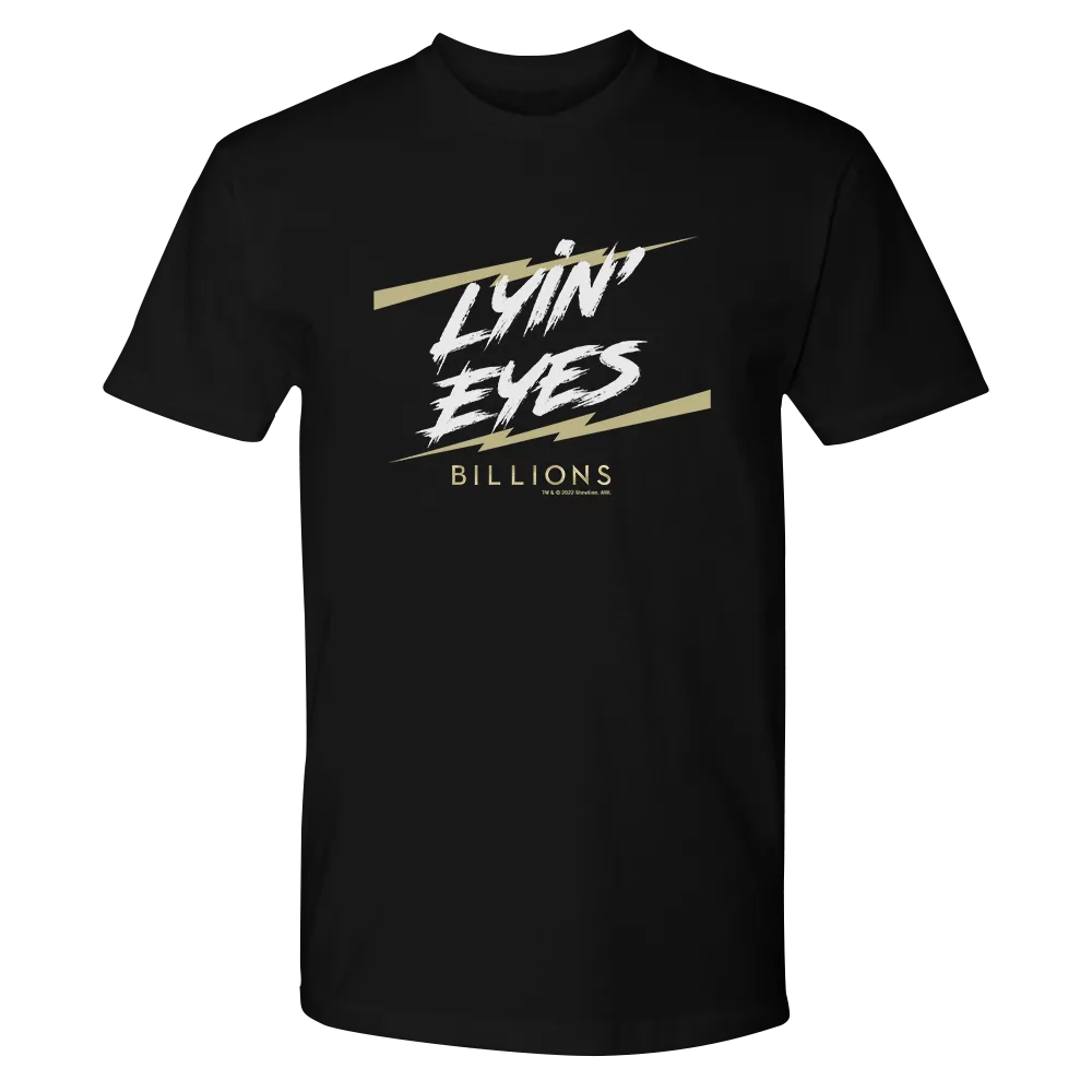 Billions Lyin' Eyes Adult Short Sleeve T-Shirt