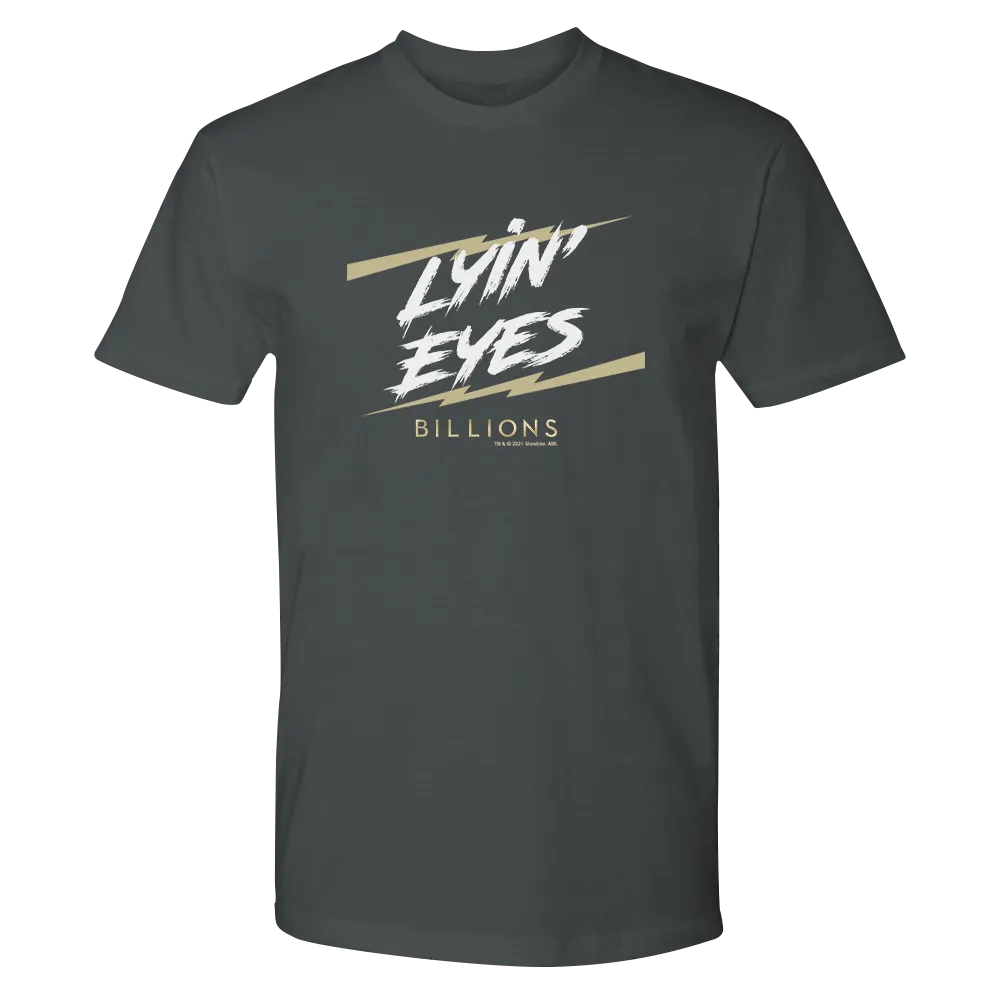 Billions Lyin' Eyes Adult Short Sleeve T-Shirt