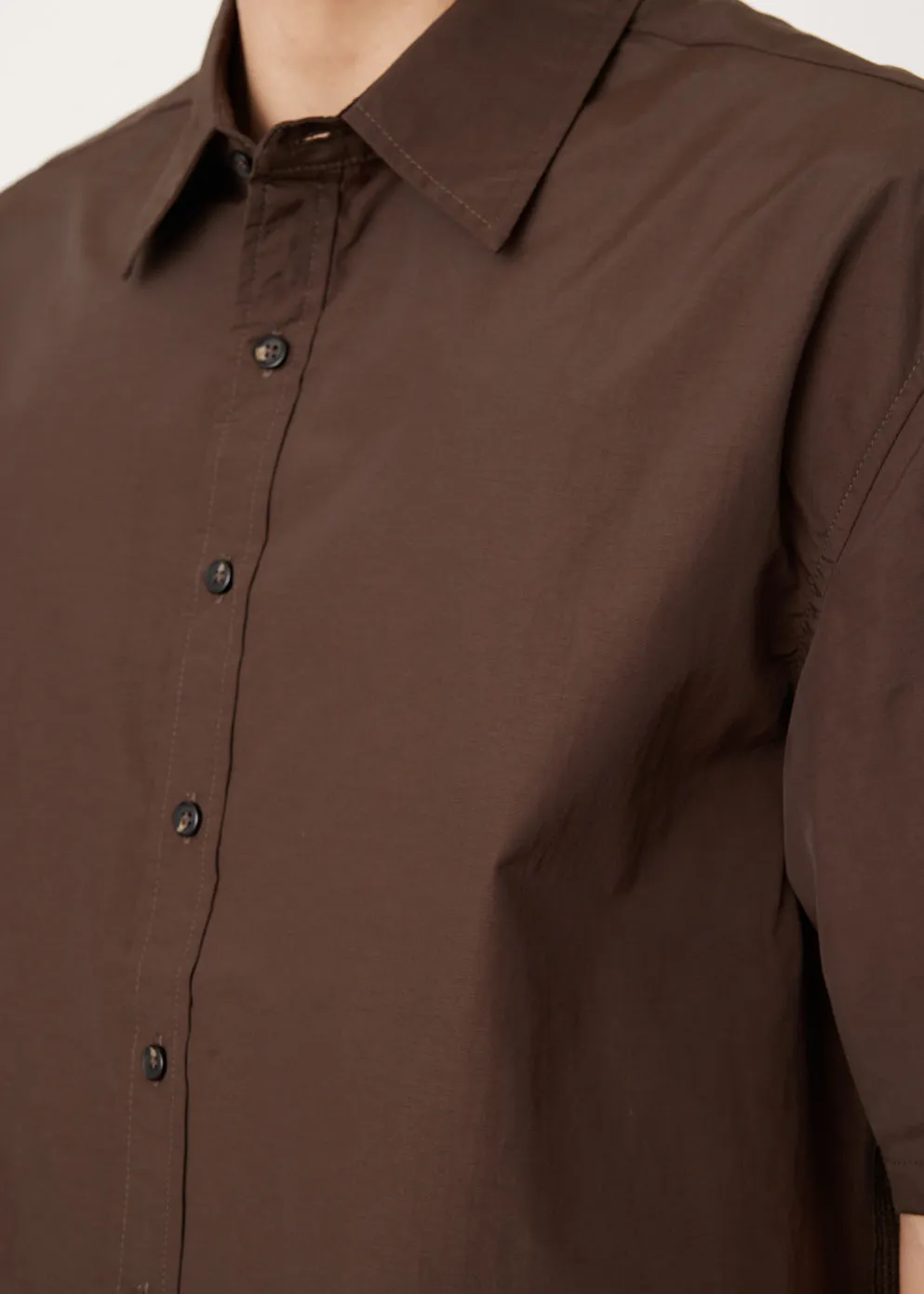 Boxy Short-Sleeve Shirt