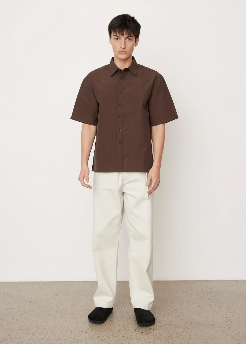 Boxy Short-Sleeve Shirt