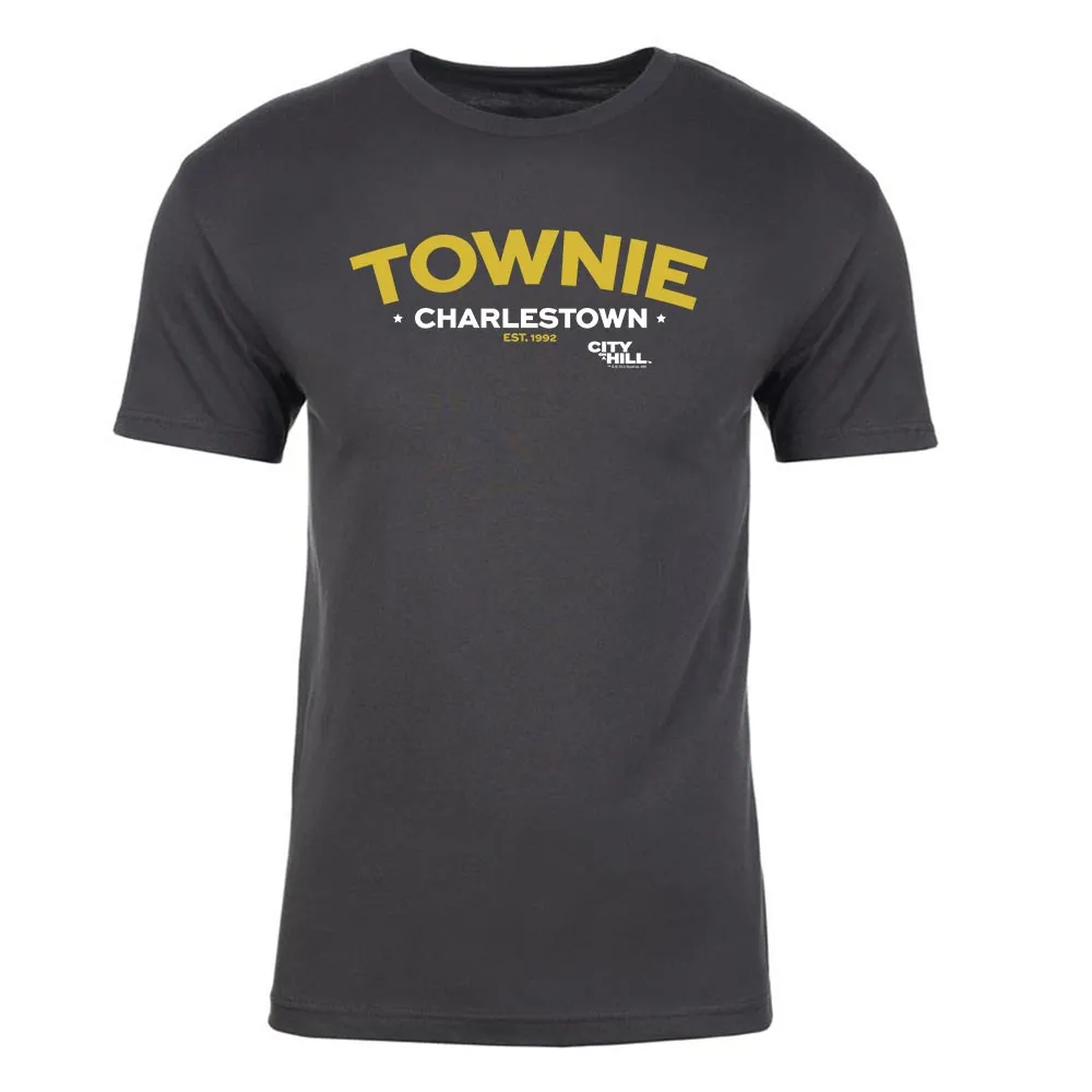 City on a Hill Charlestown Townie Arch Adult Short Sleeve T-Shirt
