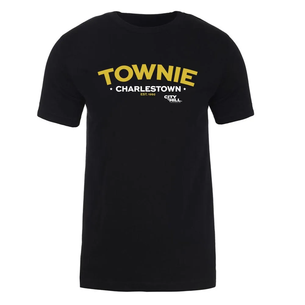 City on a Hill Charlestown Townie Arch Adult Short Sleeve T-Shirt