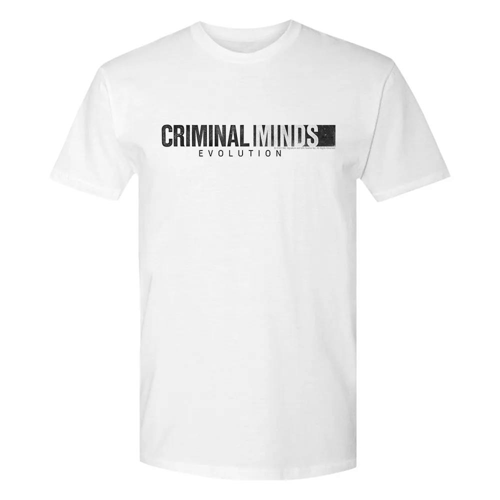 Criminal Minds Evolution Logo Adult Short Sleeve T-Shirt