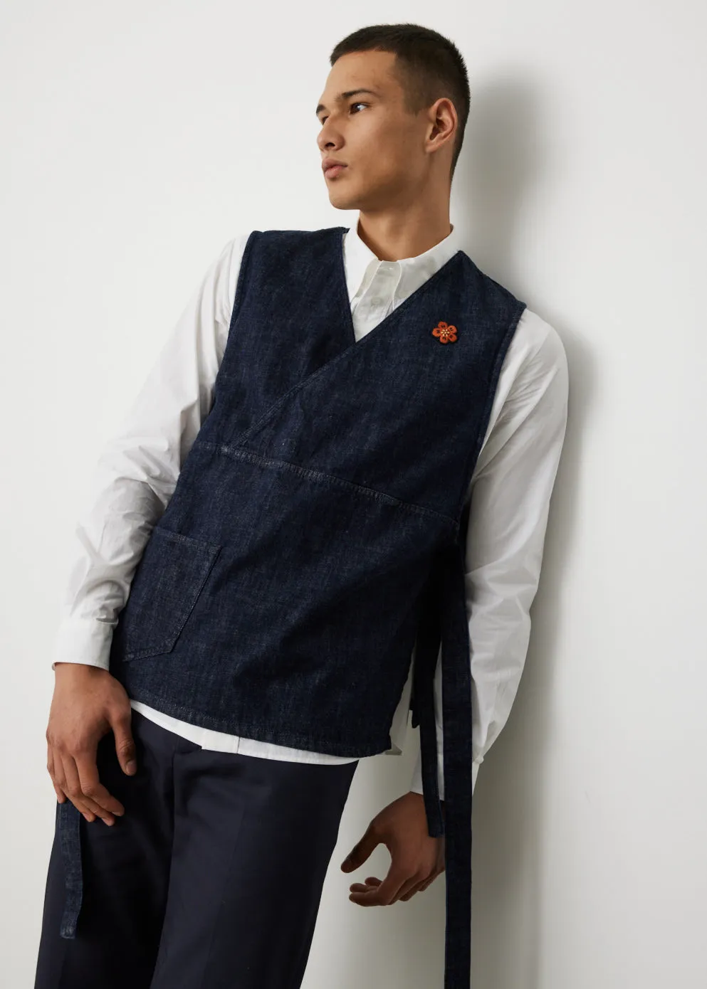Denim Apron Top