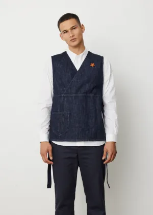 Denim Apron Top