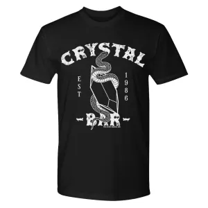 Dexter: New Blood Crystal Bar Logo Adult Short Sleeve T-Shirt