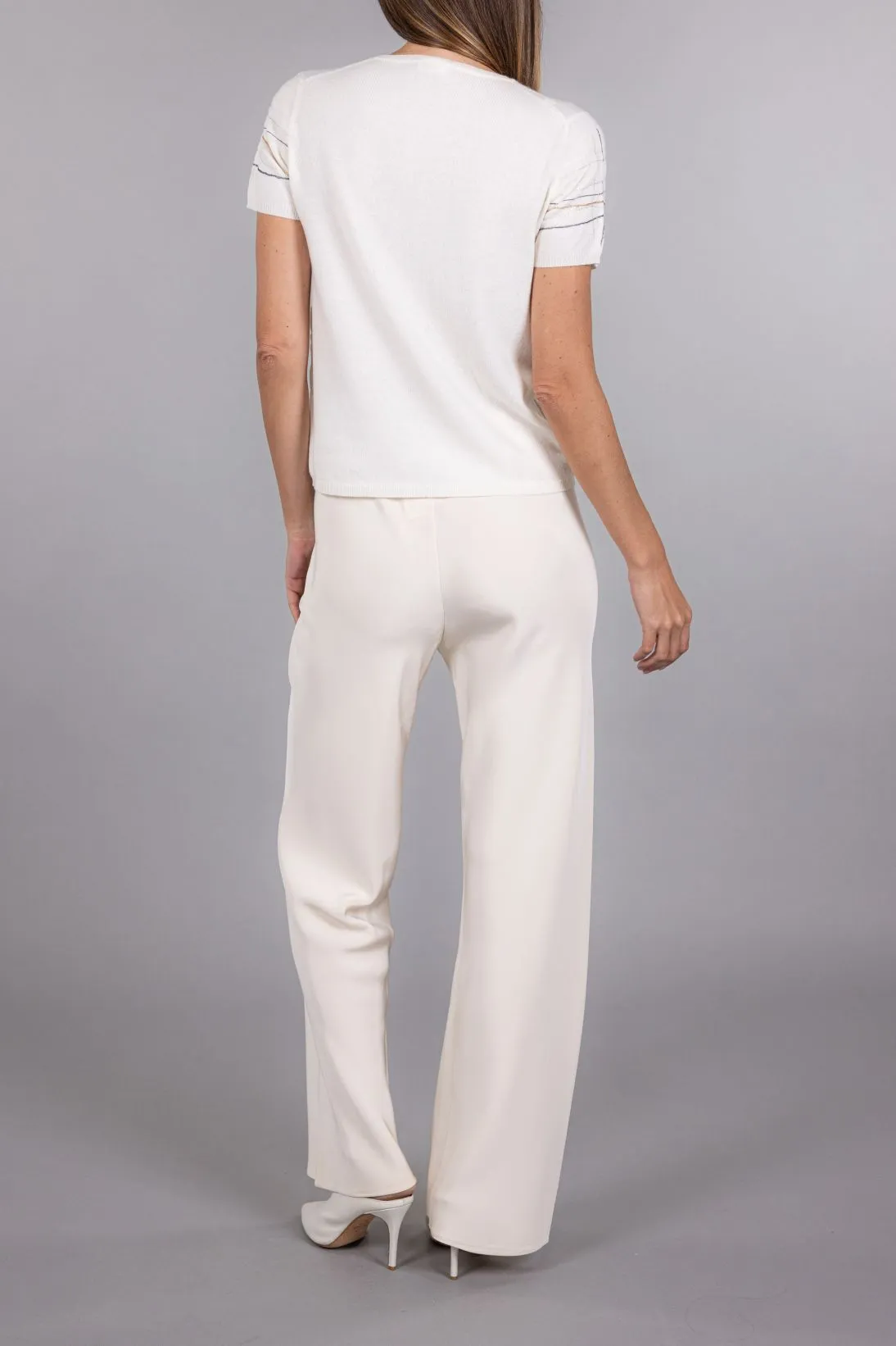 EMBROIDERED SEQUINS TOP