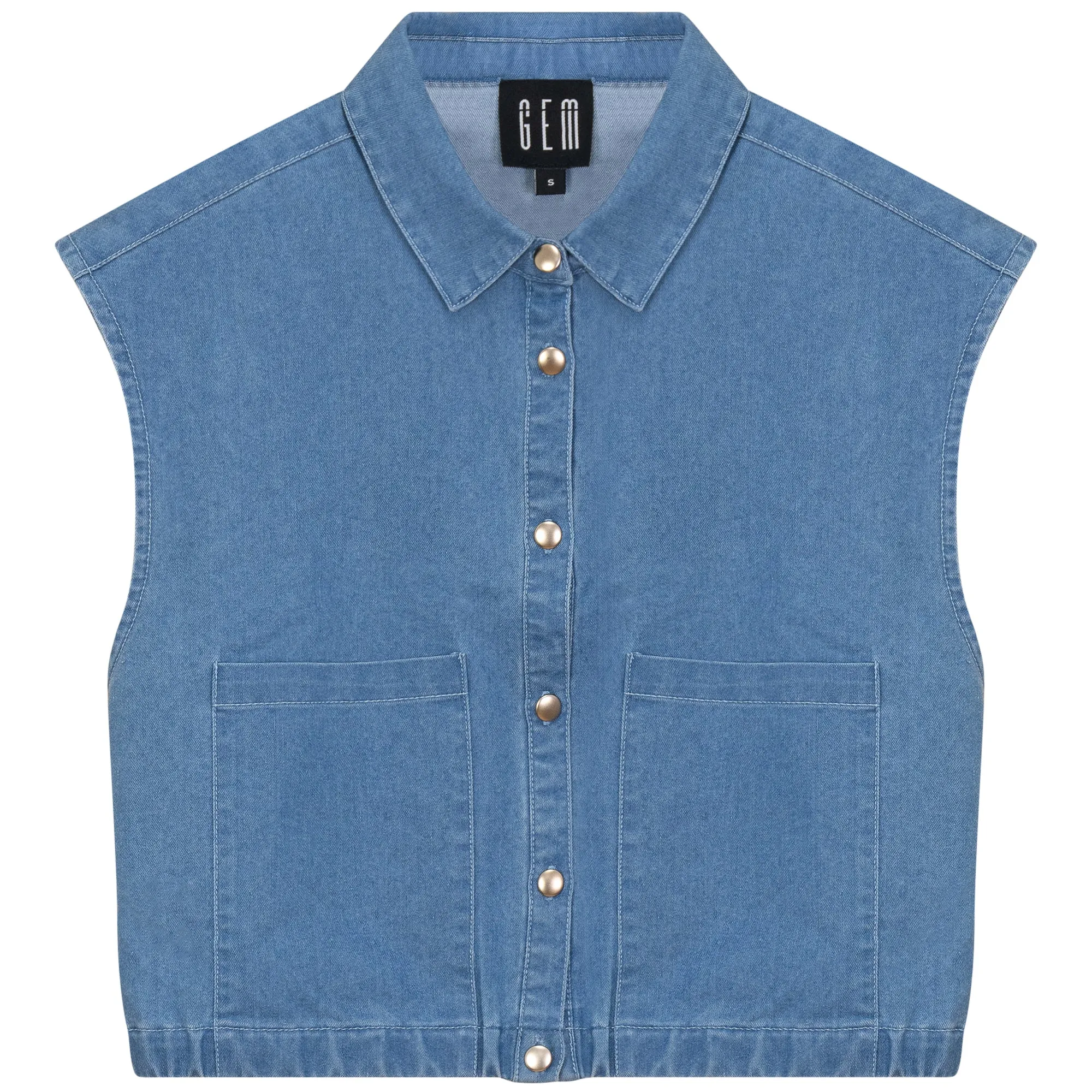 GEM DENIM SHIRT