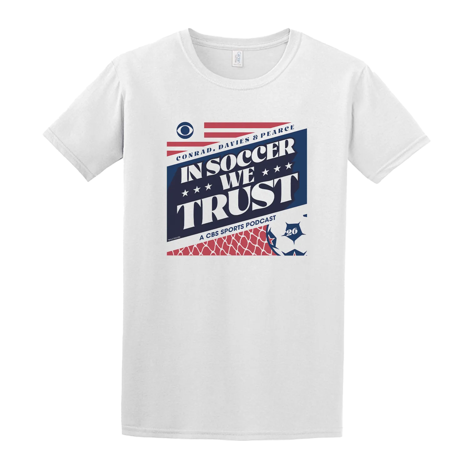 In Soccer We Trust Podcast Key Art Classic Short Sleeve T-Shirt
