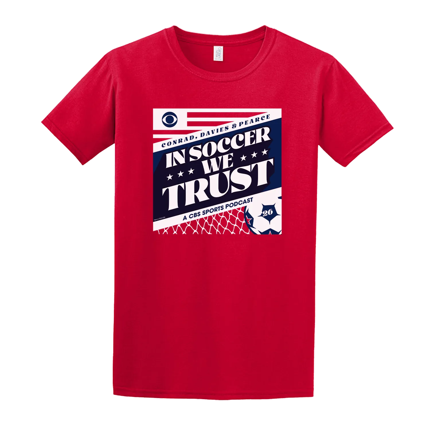 In Soccer We Trust Podcast Key Art Classic Short Sleeve T-Shirt