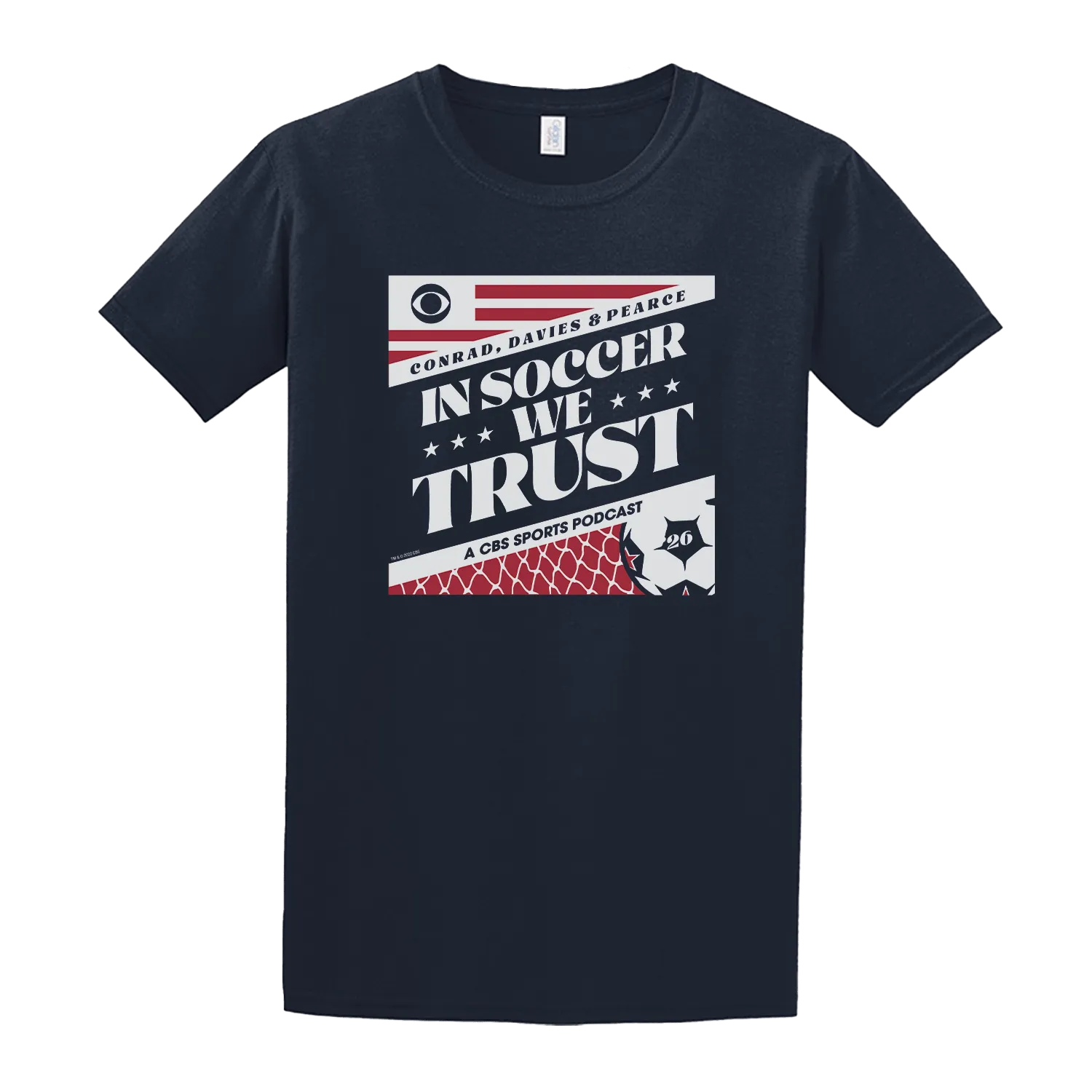 In Soccer We Trust Podcast Key Art Classic Short Sleeve T-Shirt