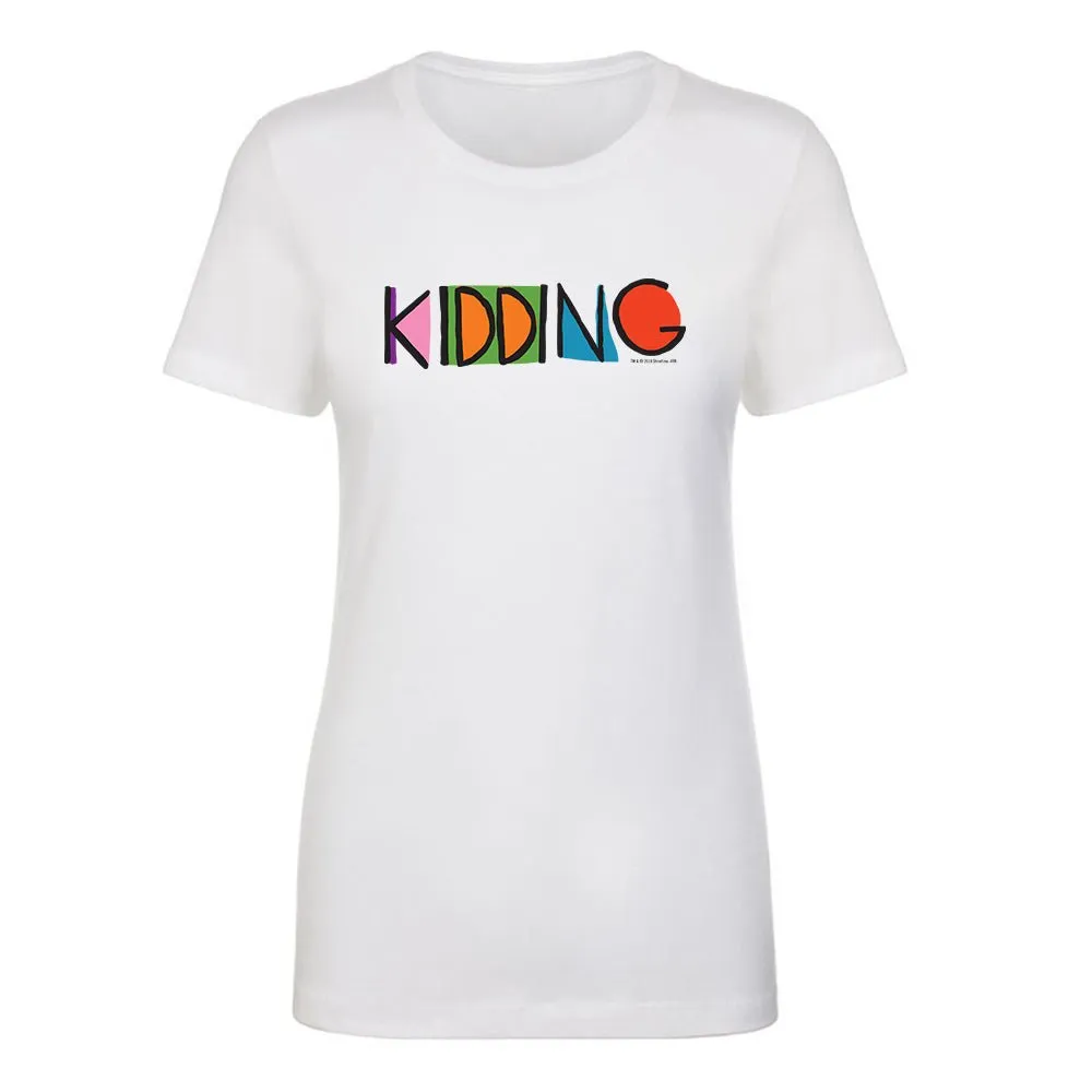 Kidding Color Logo Women's Short Sleeve T-Shirt