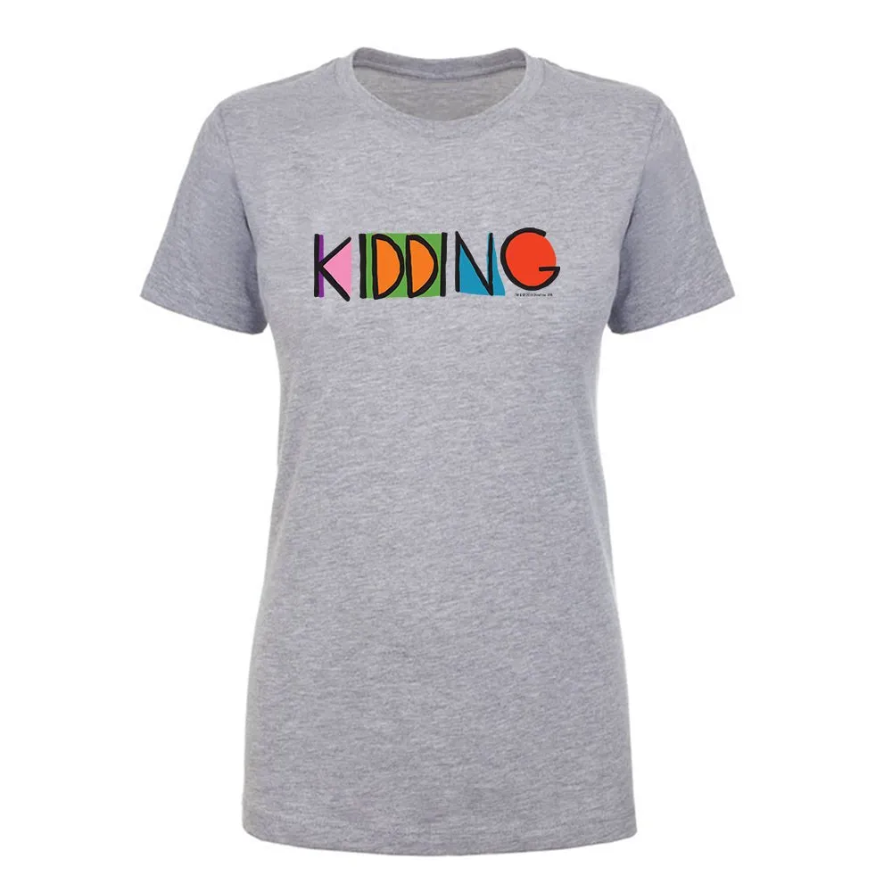 Kidding Color Logo Women's Short Sleeve T-Shirt