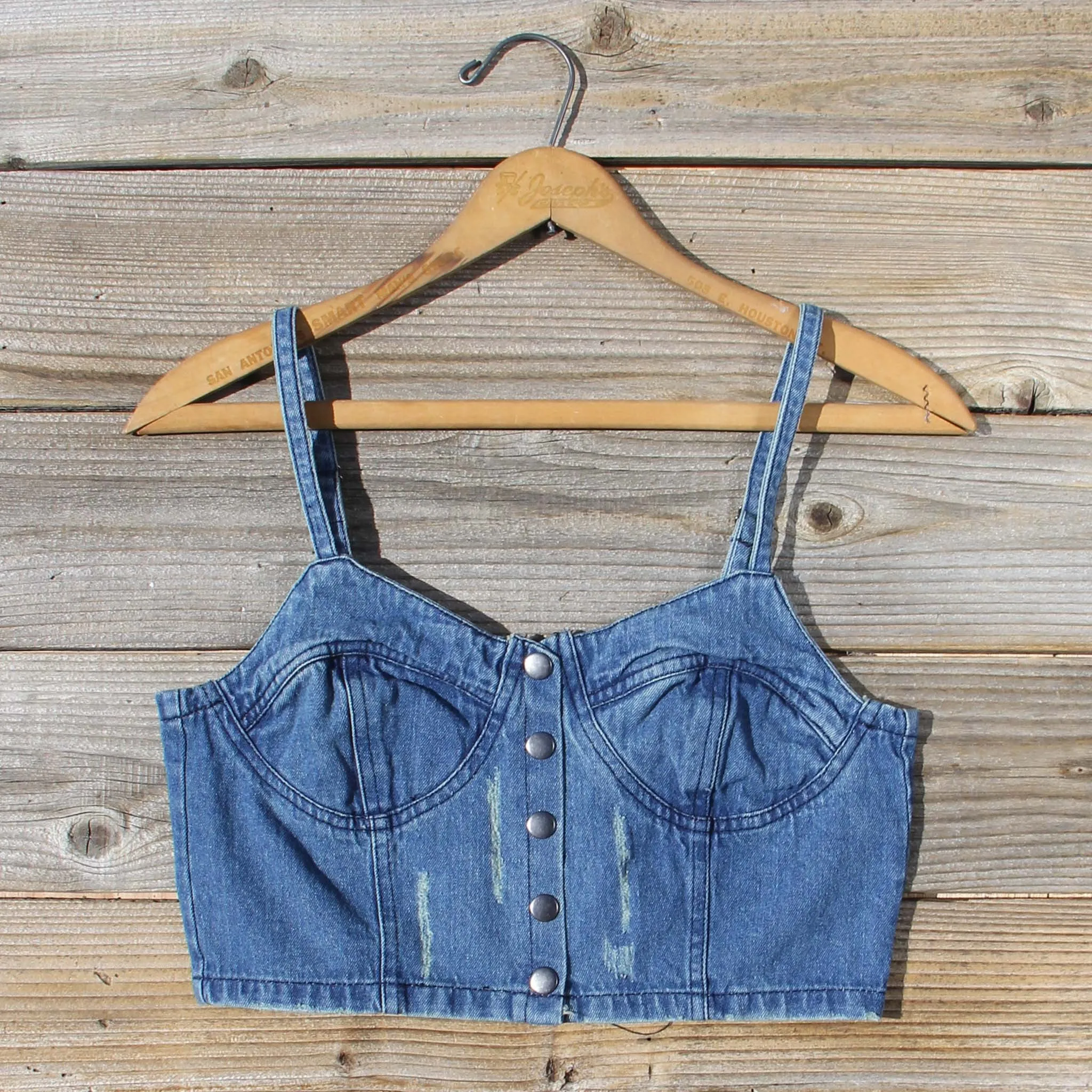 Laguna Denim Bustier