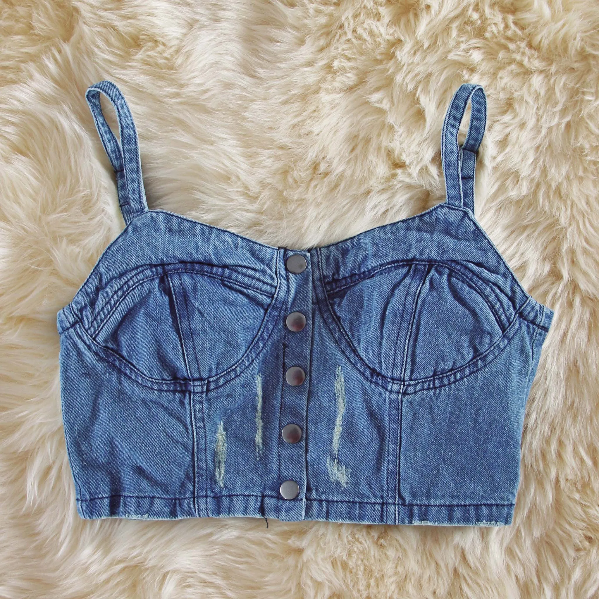 Laguna Denim Bustier