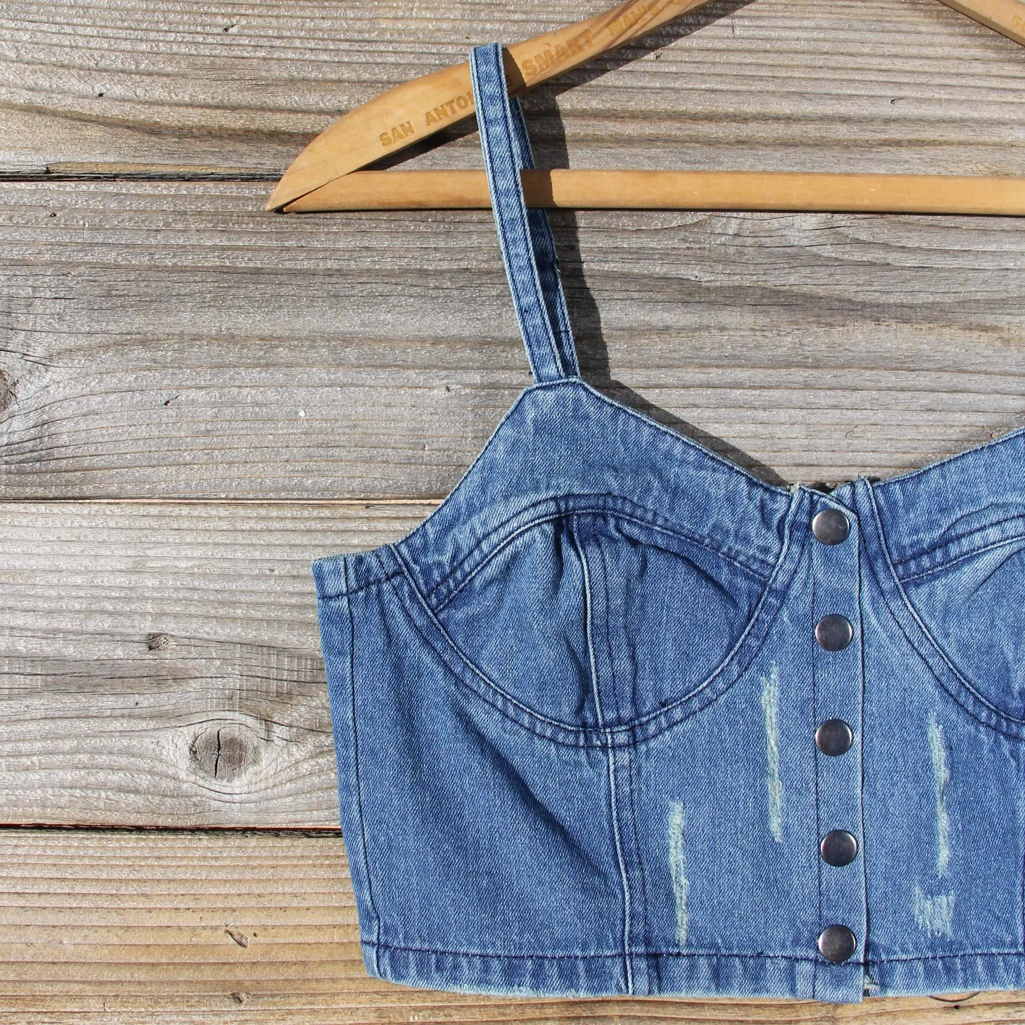 Laguna Denim Bustier