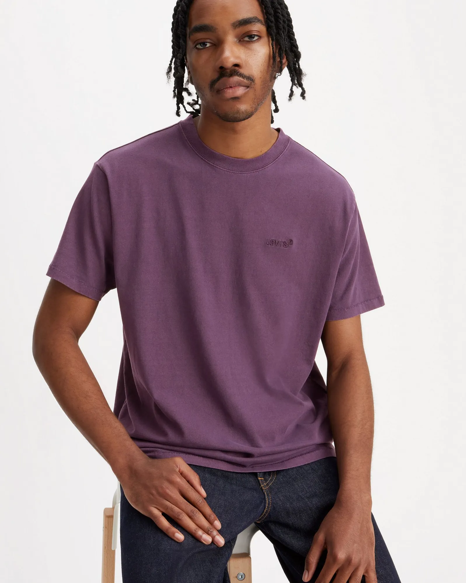 Levi's® Red Tab Vintage Tee - Vintage Violet Garment Dye