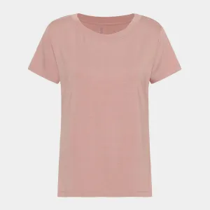 Lyserød bambus lounge T-shirt