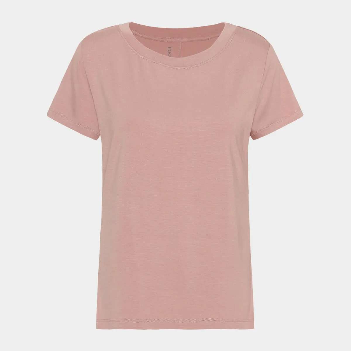 Lyserød bambus lounge T-shirt