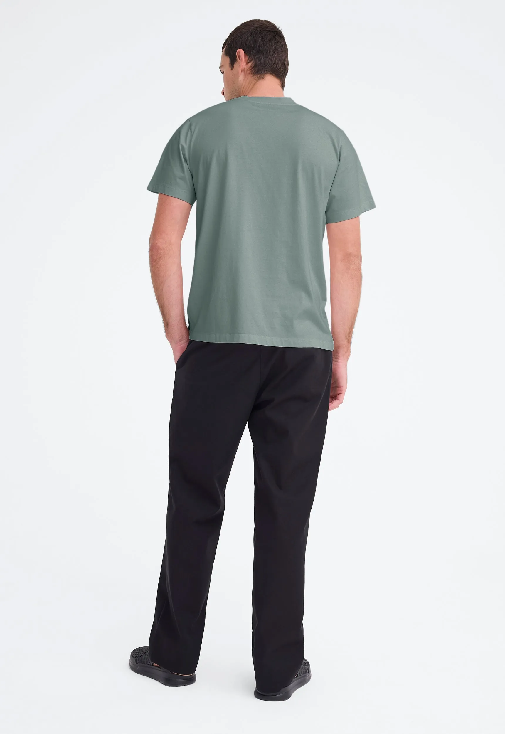 Mills Cotton Tee - Loden