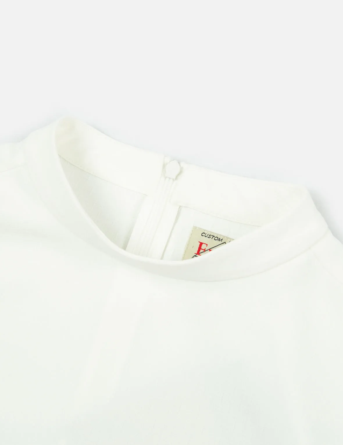 Seagull Embroidered Boxy Blouse