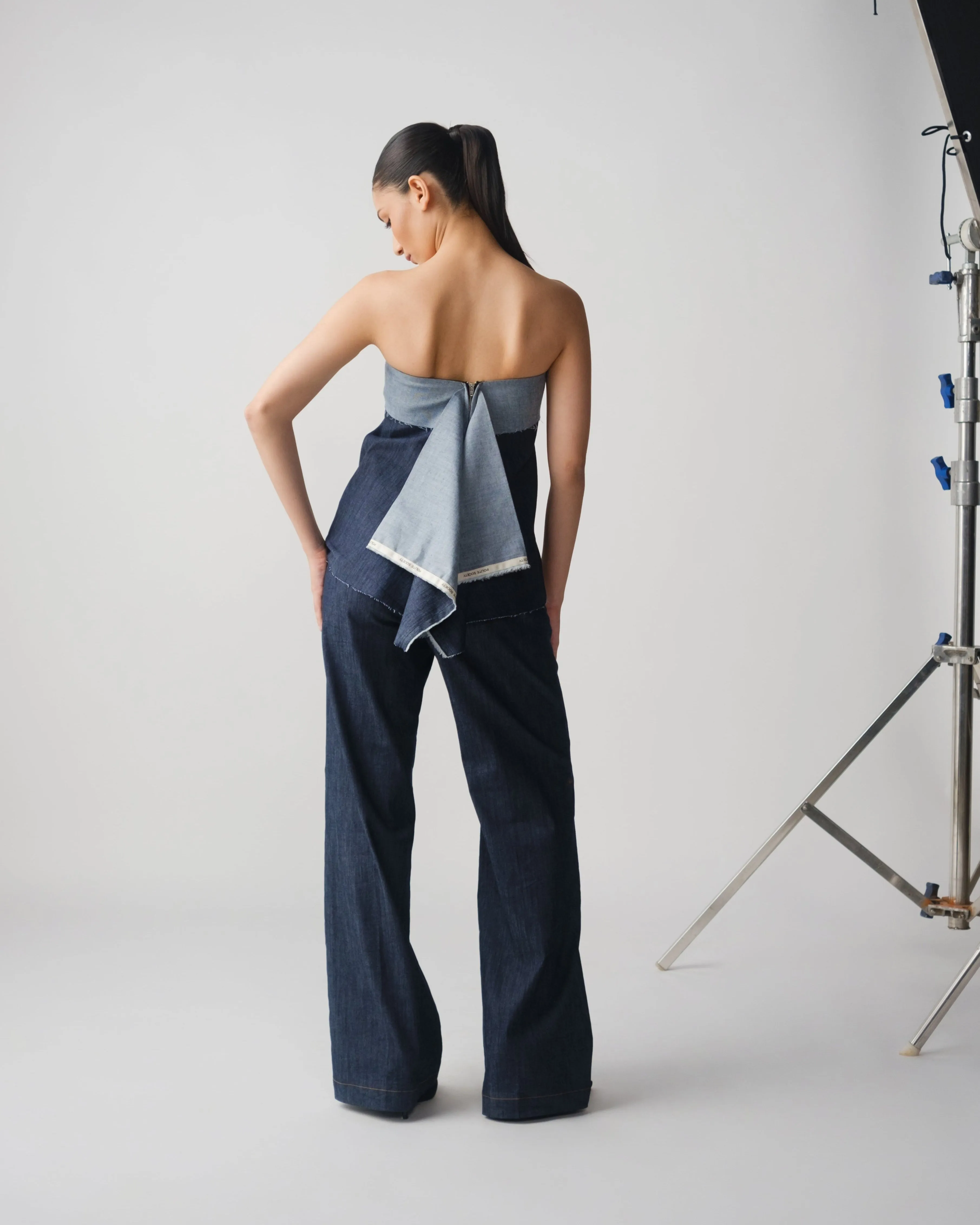 SELVEDGE DENIM TOP