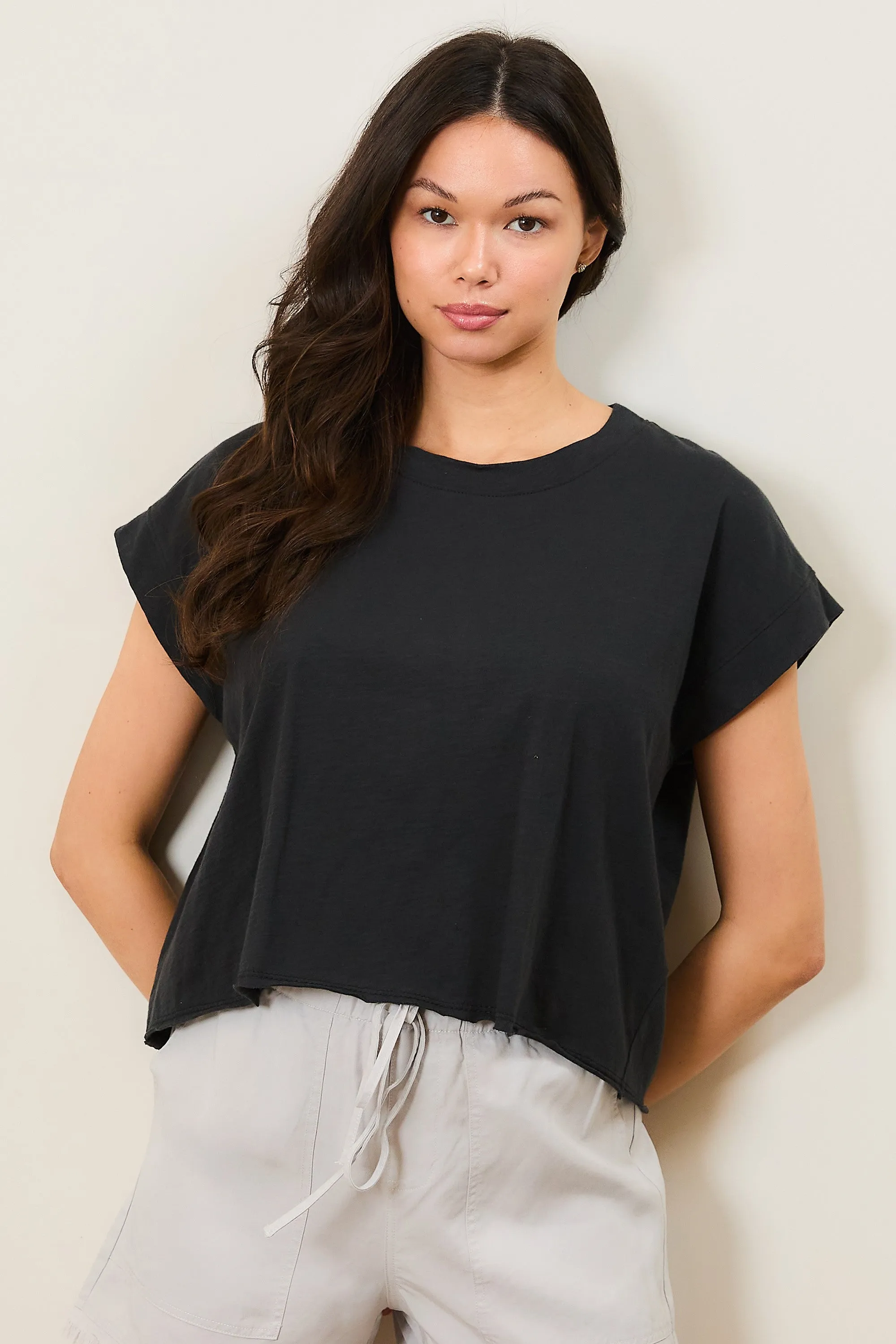 Slub Boxy Tee