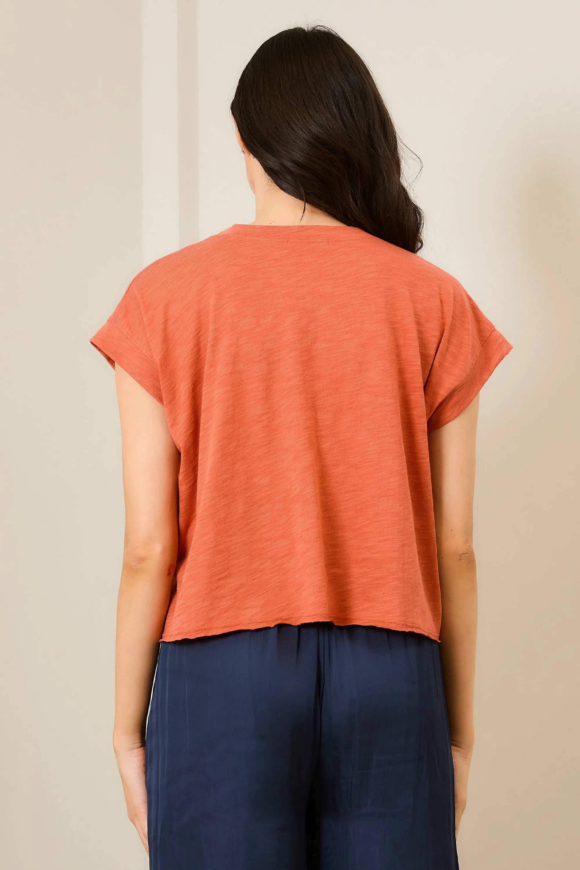 Slub Boxy Tee