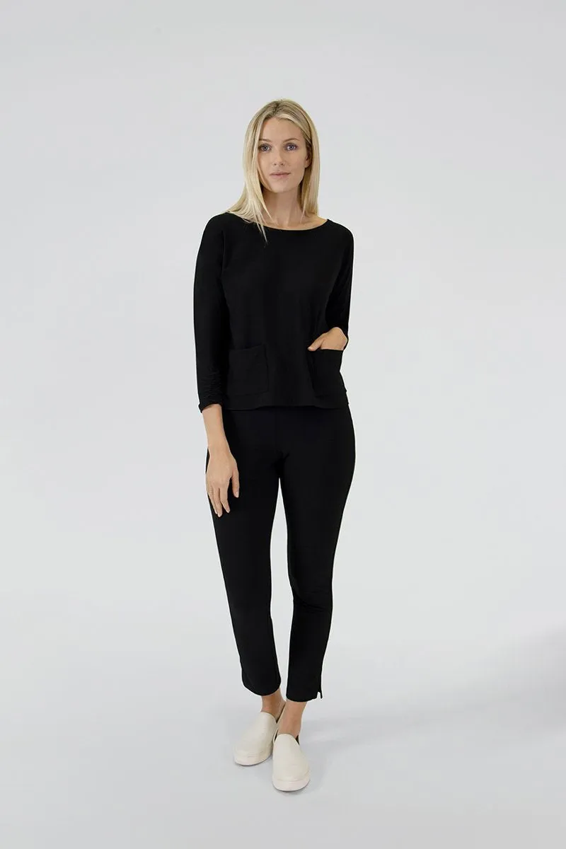 Spark Boxy Top | Black