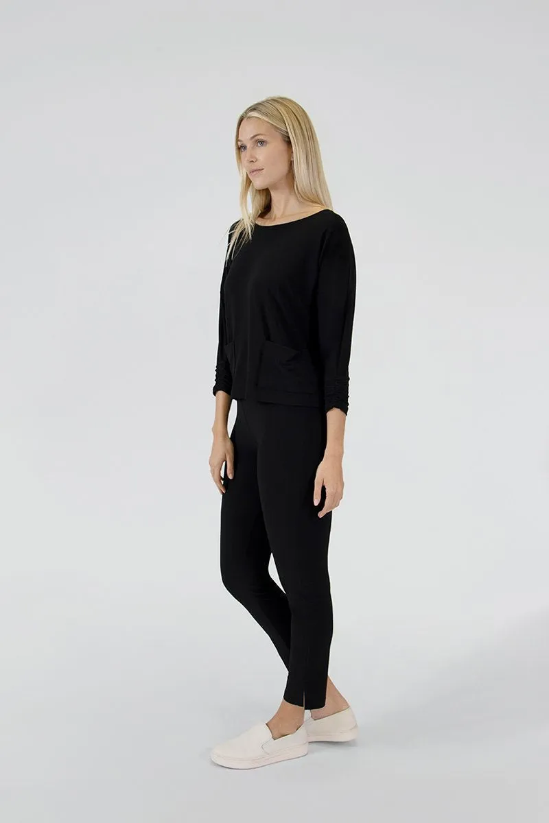 Spark Boxy Top | Black