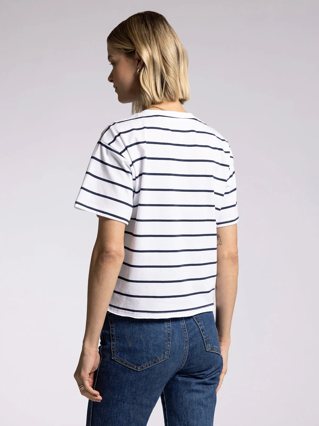 Stripe Katelin Tee