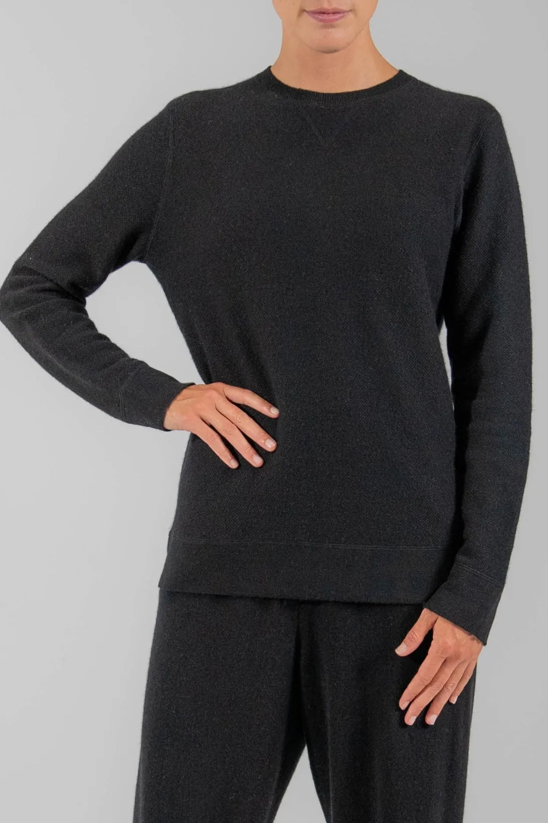 UNISEX PIQUE SWEATER