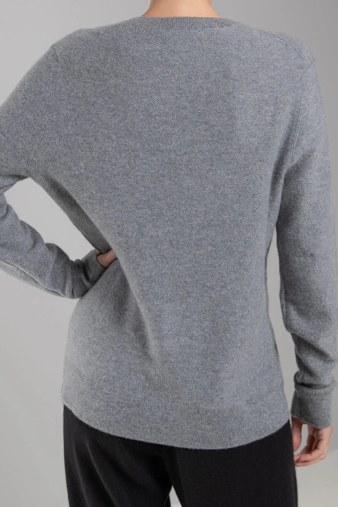 UNISEX PIQUE SWEATER
