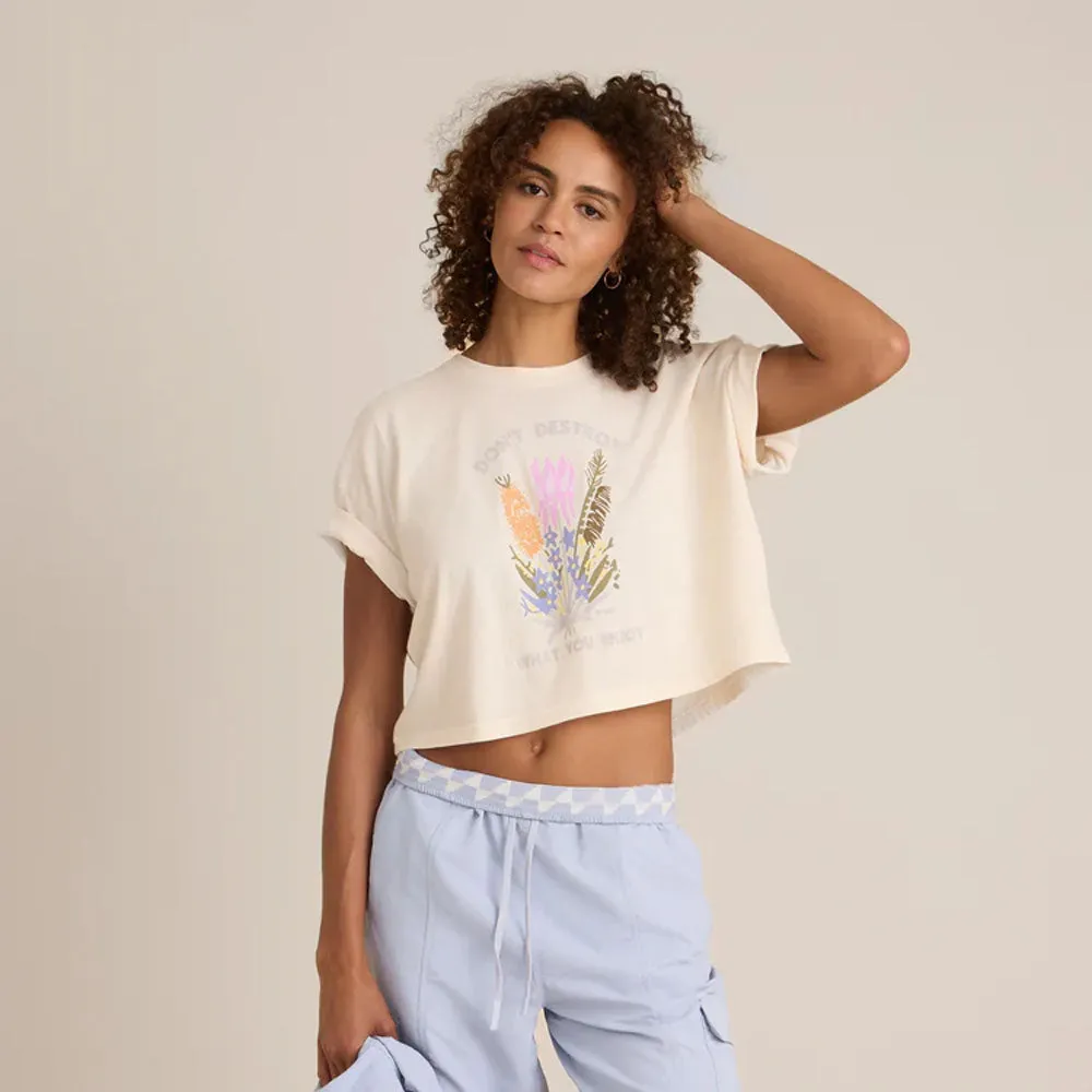Women's Nature Cropped Boxy Premium Tee